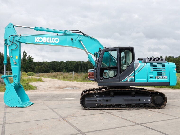 Used heavy machinery Kobelco SK220-10 Kettenbagger